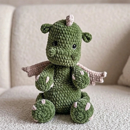 Crochet Plushie Soft Toy – Dragon