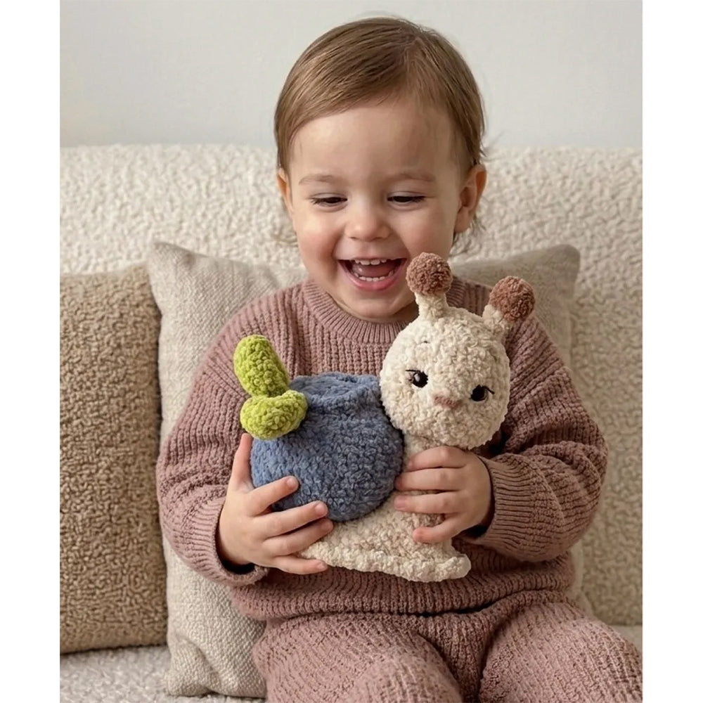 Crochet Plushie Soft Toy – Snail