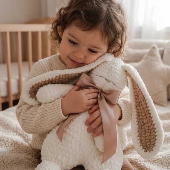 Plushie Sleeping Toy, Comforter – Rabbit