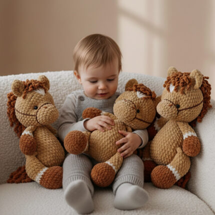 Plushie Sleeping Toy, Comforter – Horse