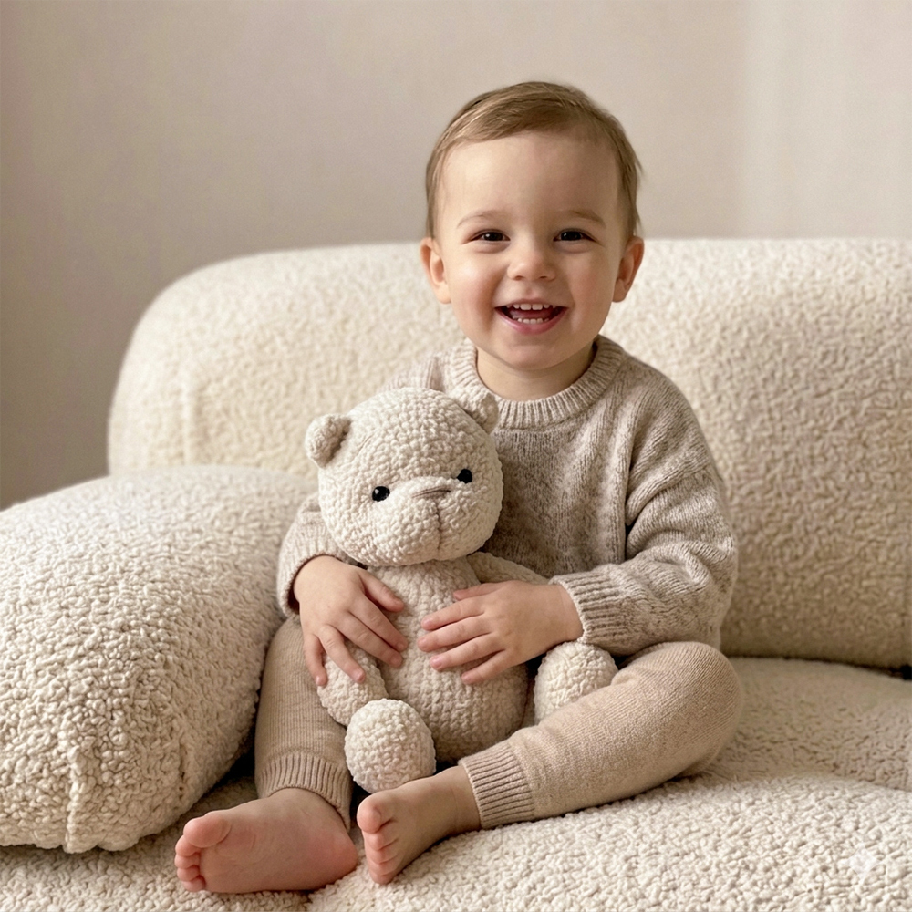 TO-000037 Crochet Plushie Soft Toy, Cuddle Toy – Bear 1