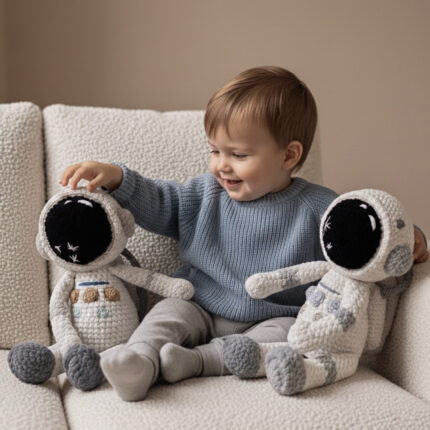 Crochet Plushie Soft Toy – Astronaut