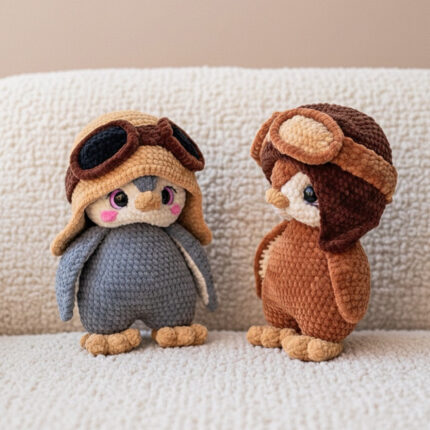 Crochet Plushie Soft Toy – Penguin