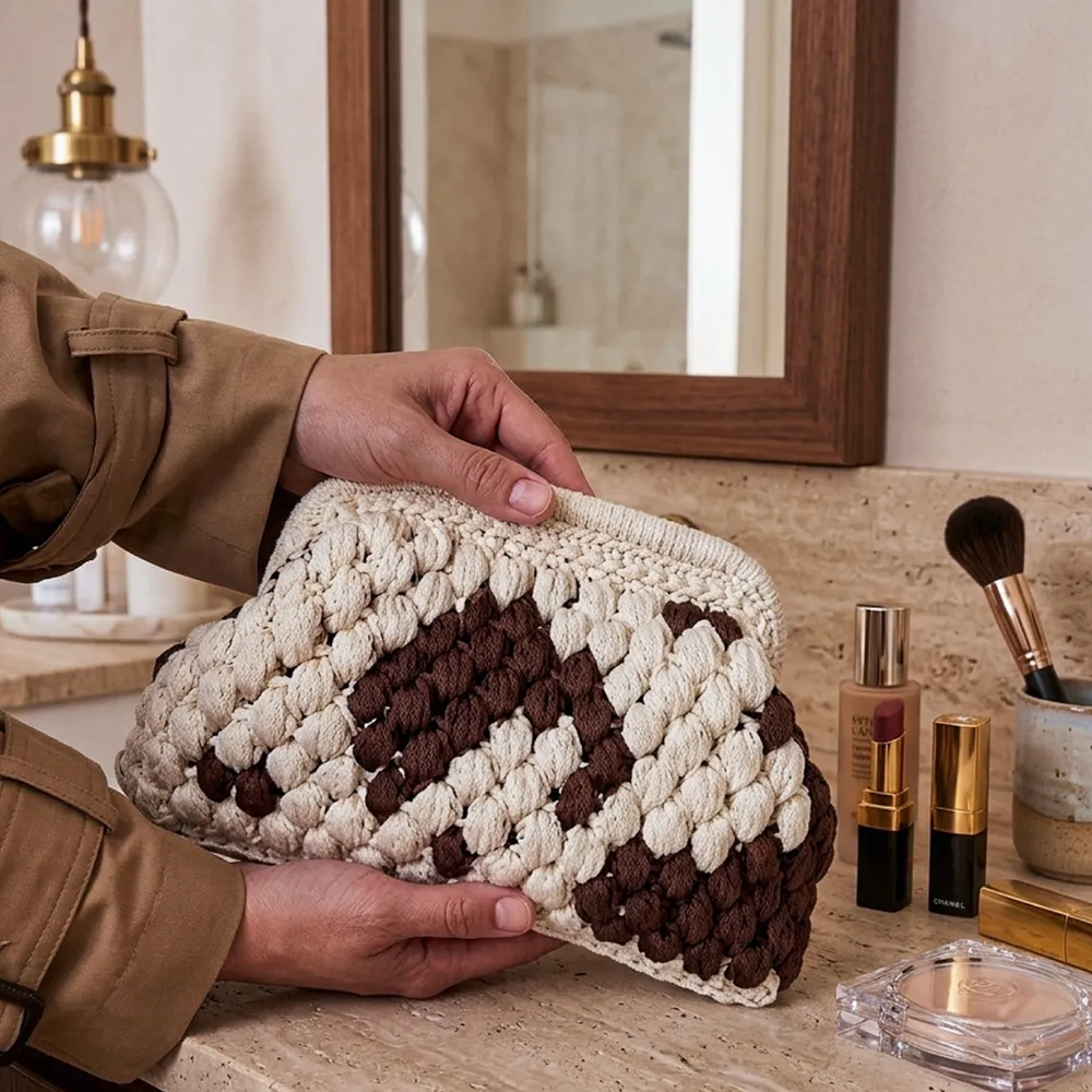 Crochet Cloud Clutch with Hidden Metal Locker - Cow_0001_eb41f6