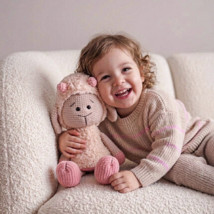 Crochet Plushie Soft Toy – Sheep