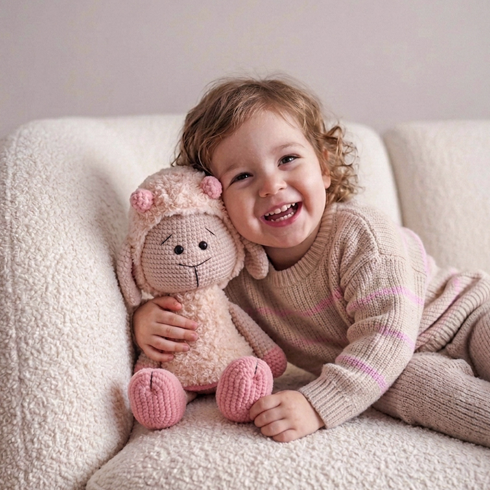TO-000058 Crochet Plushie Soft Toy, Cuddle Toy – Sheep_0002_IMG_0486