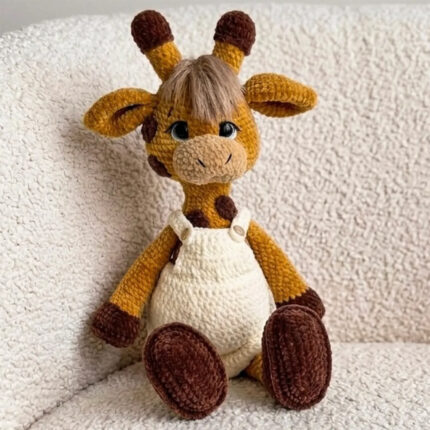 Crochet Plushie Soft Toy – Giraffe