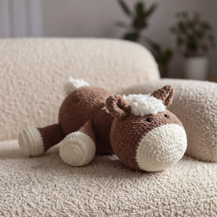 Crochet Plushie Soft Toy – Horse